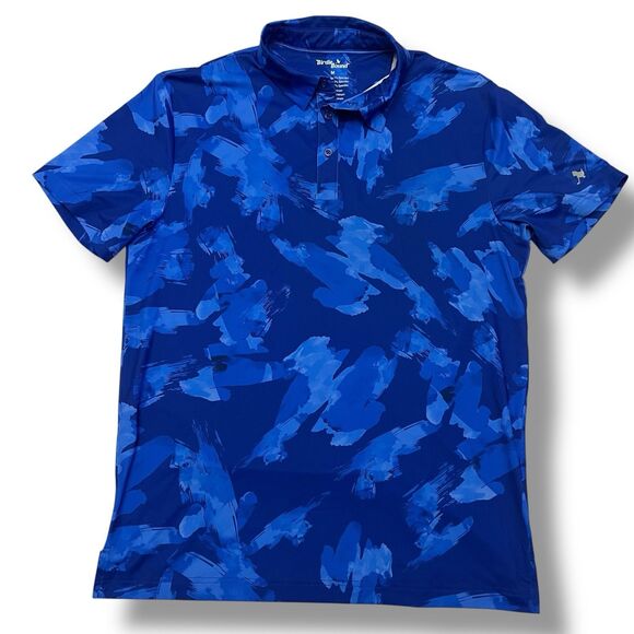Birdie Bound Golf Polo Shirt Mens Med Blue - Picture 2 of 7